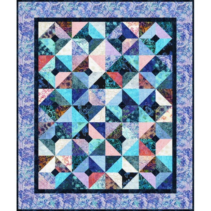 FREE Robert Kaufman Watercolor Blossoms Burst of Color Pattern